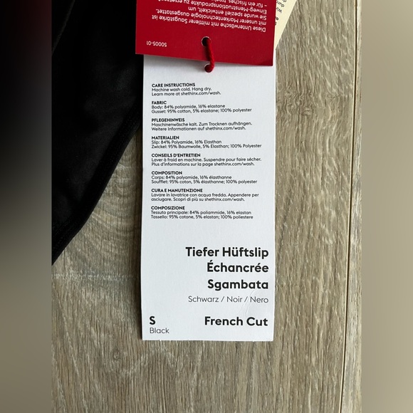 NWT Thinx Womens Period Underwear French Cut Heavy Black - Size Small - Picture 4 of 6